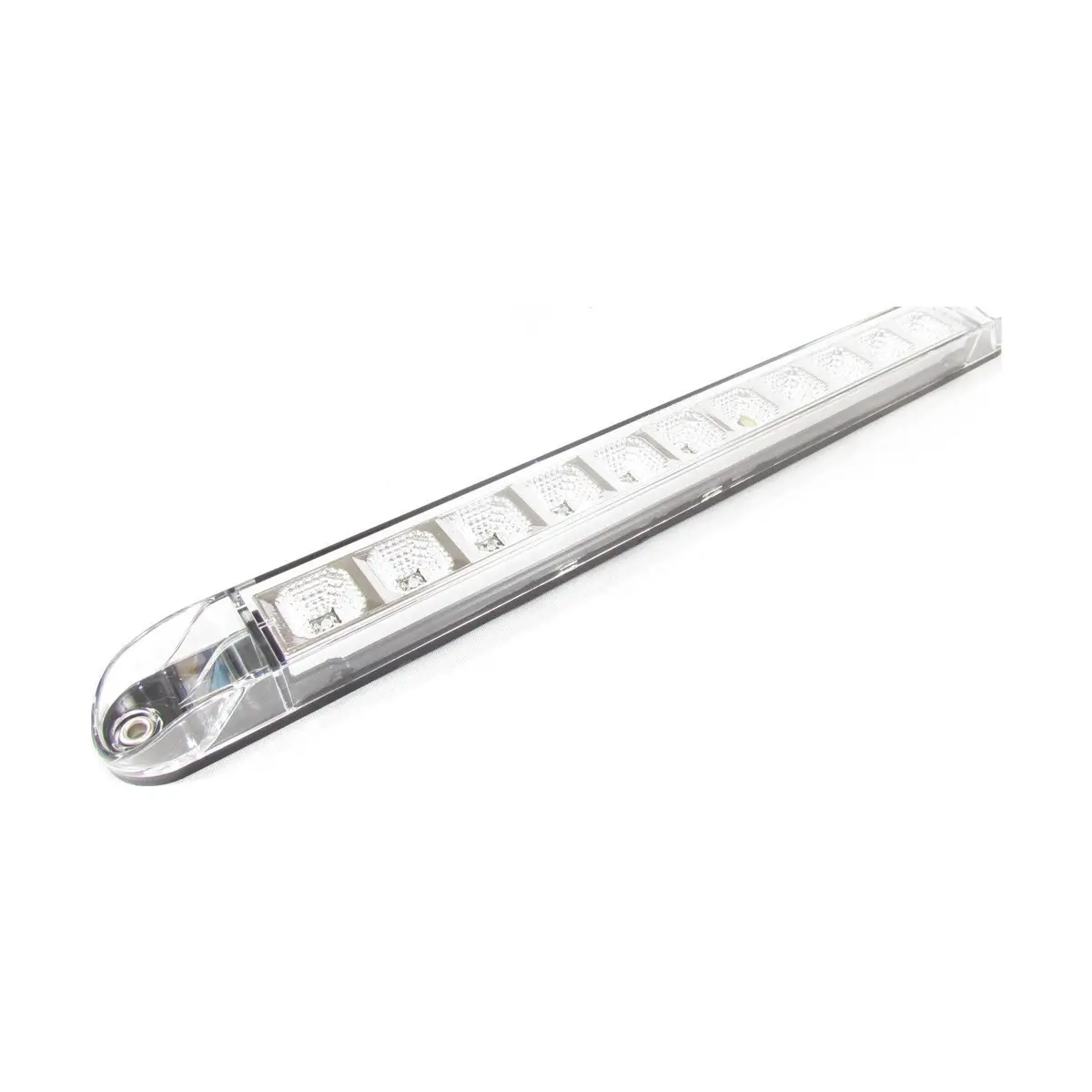 Fortpro 17" X 1-3/8" Led Light Bar With 11 Leds And Chromed Reflector 3