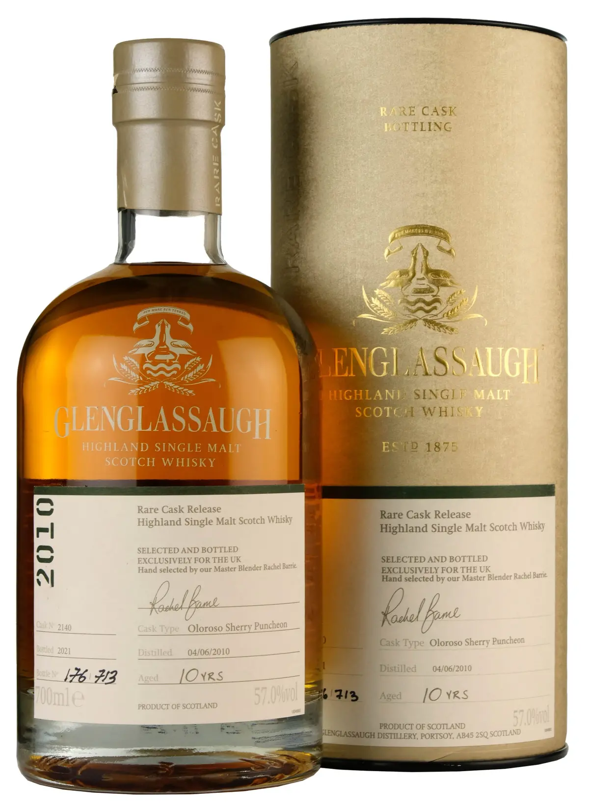 Glenglassaugh 2010-2021 | 10 Year Old Cask 2140 | Uk Exclusive 1