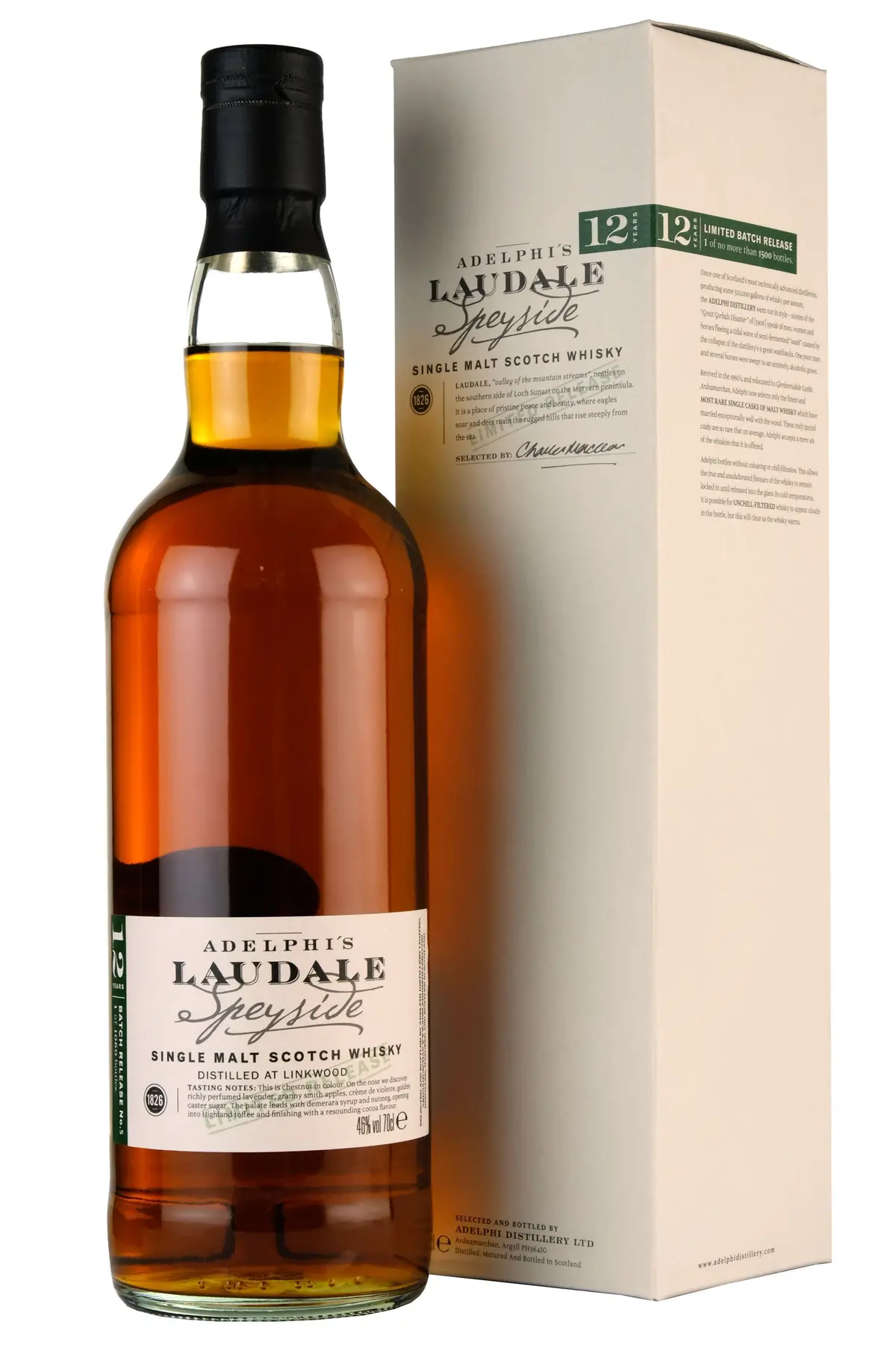 Linkwood 12 Year Old Adelphi Laudale Batch 5 1