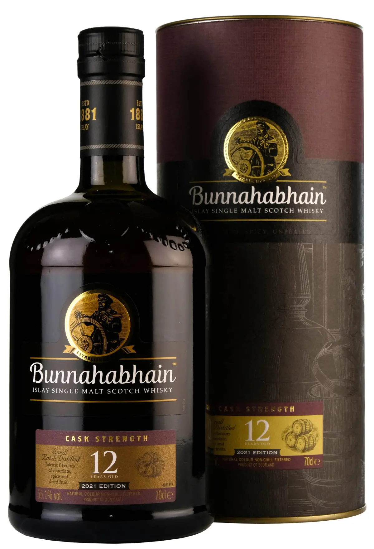 Bunnahabhain 12 Year Old Cask Strength 2021 Edition 1