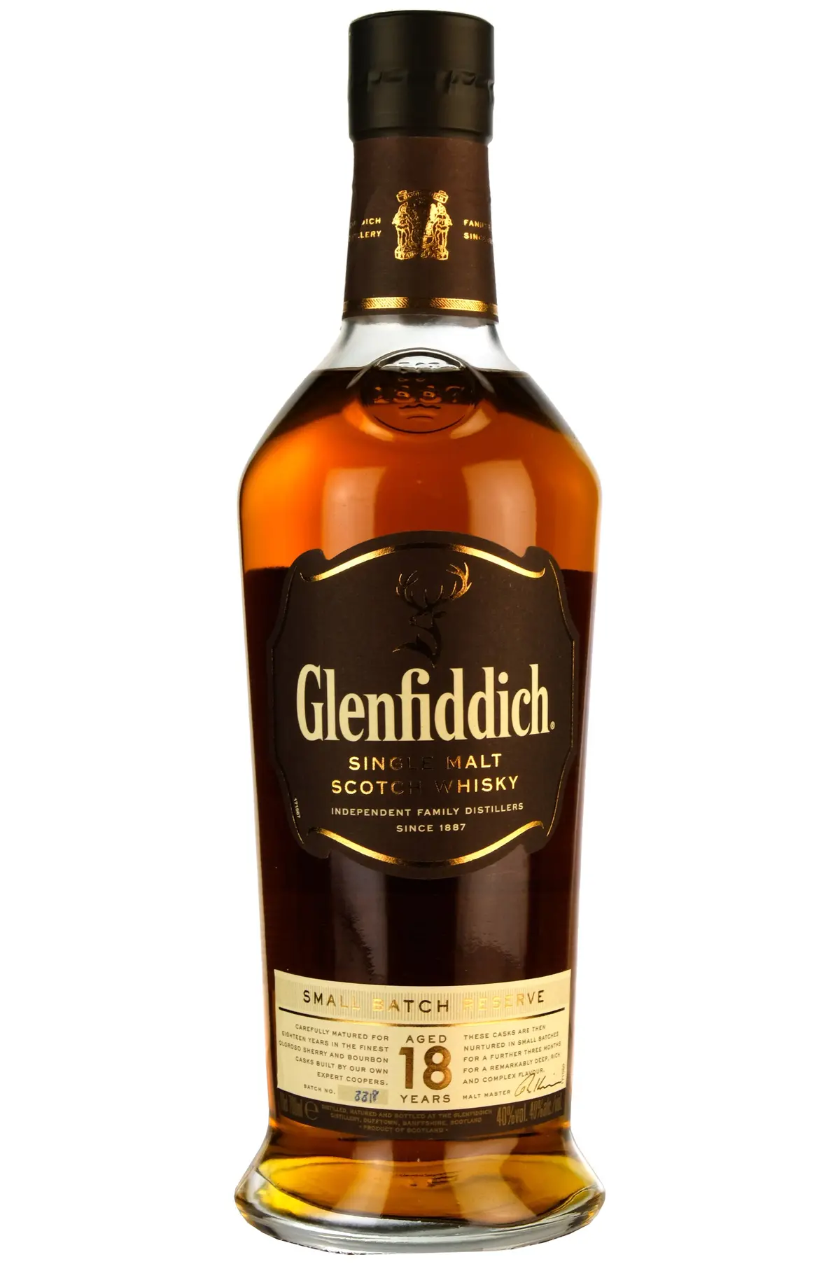 Glenfiddich 18 Year Old Small Batch Reserve #3318 1