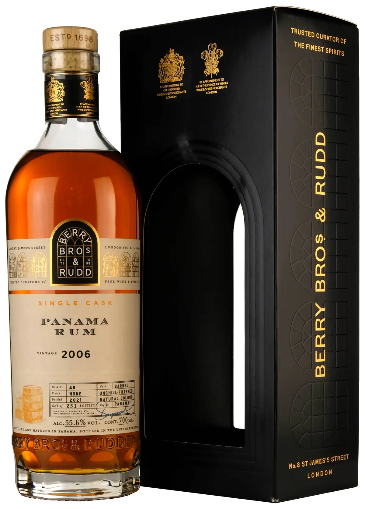 Panama Rum 2006-2021 | 15 Year Old | Berry Bros & Rudd Single Cask 48 1