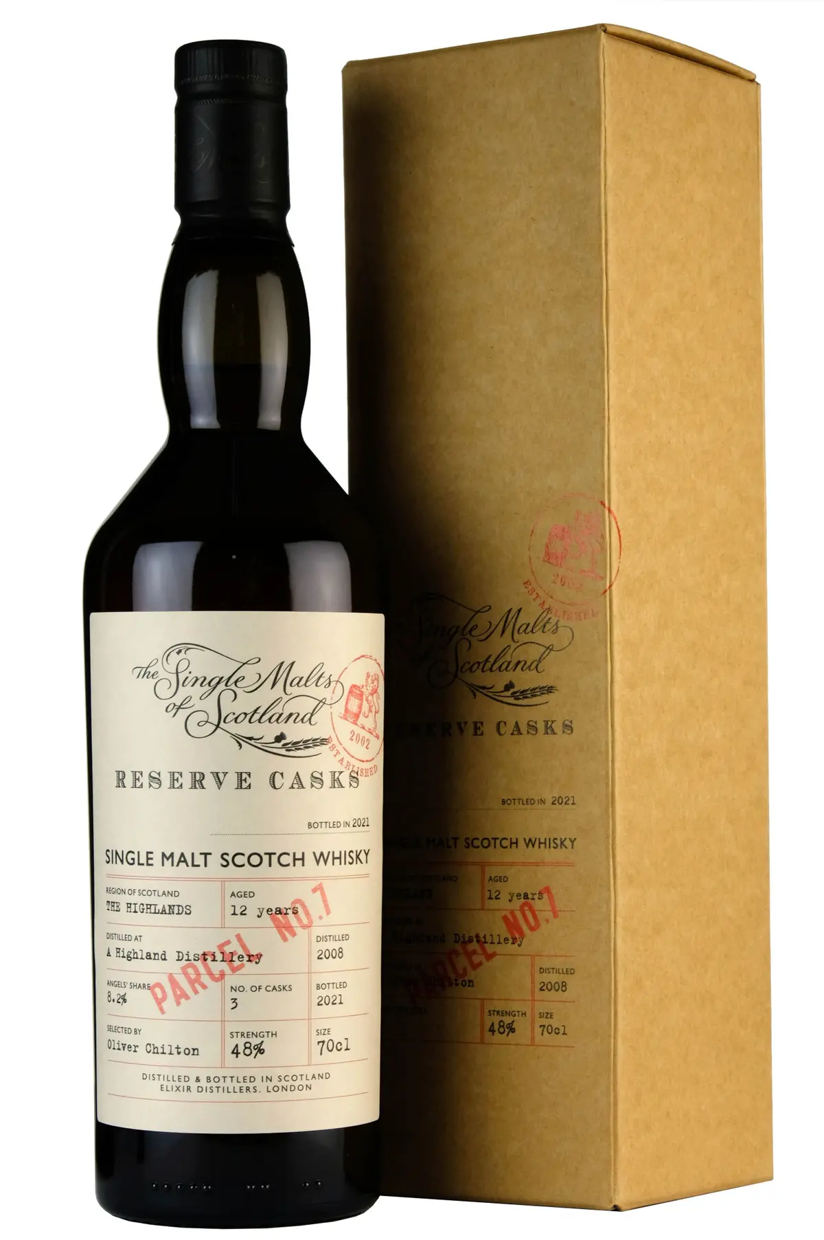 Undisclosed Highland 2008-2021 | 12 Year Old | The Single Malts Of Scotland 1