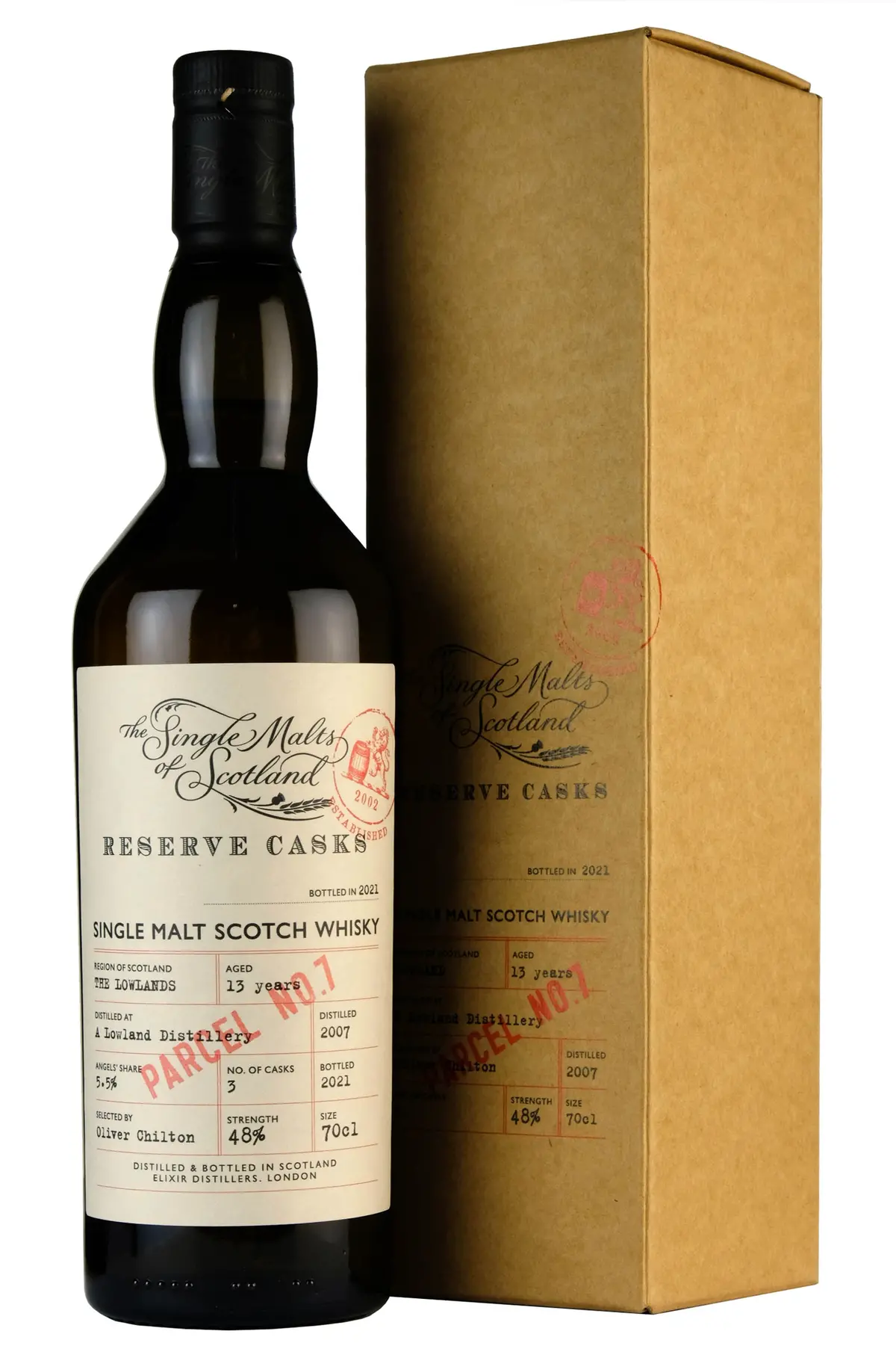 Undisclosed Lowland 2007-2021 | 13 Year Old | The Single Malts Of Scotland 1