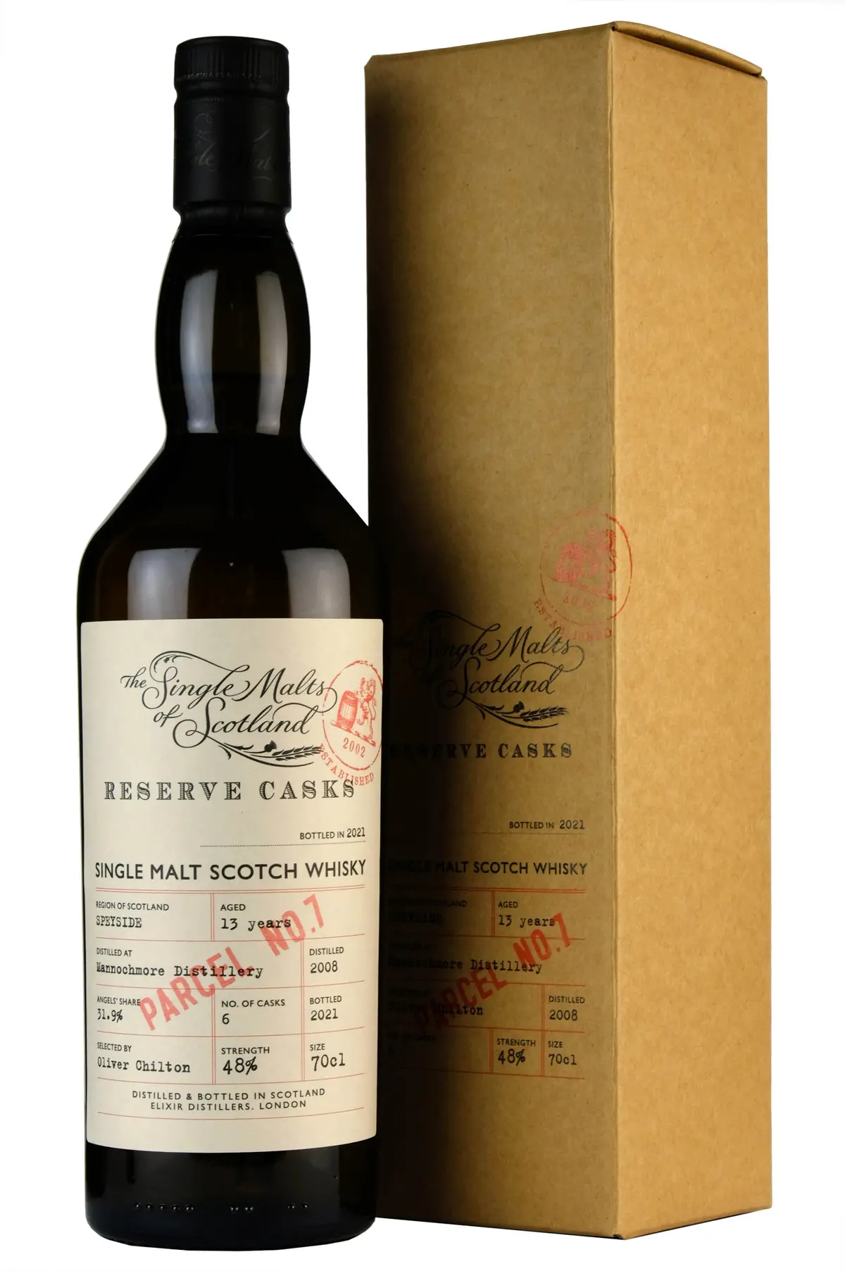 Mannochmore 2008-2021 | 13 Year Old | The Single Malts Of Scotland 1