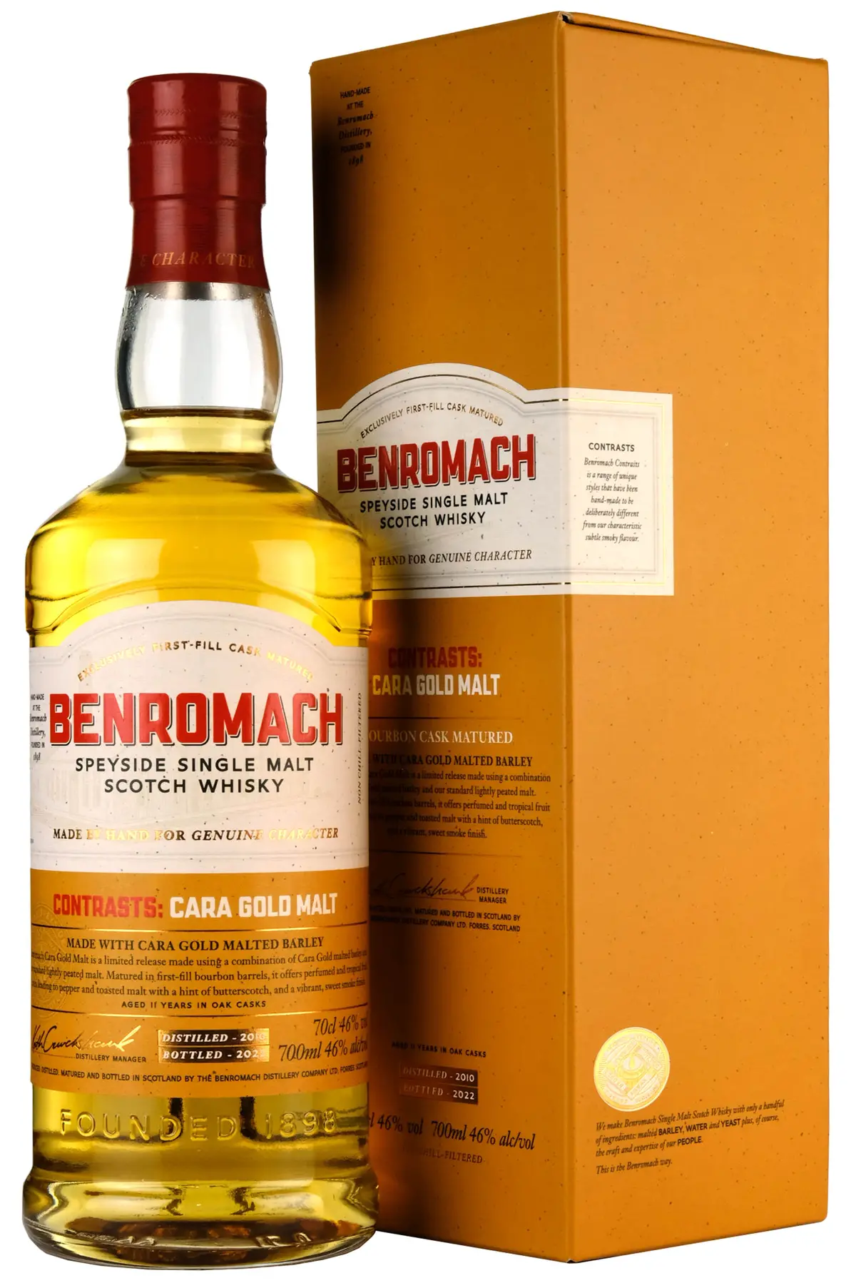 Benromach 2010-2022 Contrasts Cara Gold Malt 1