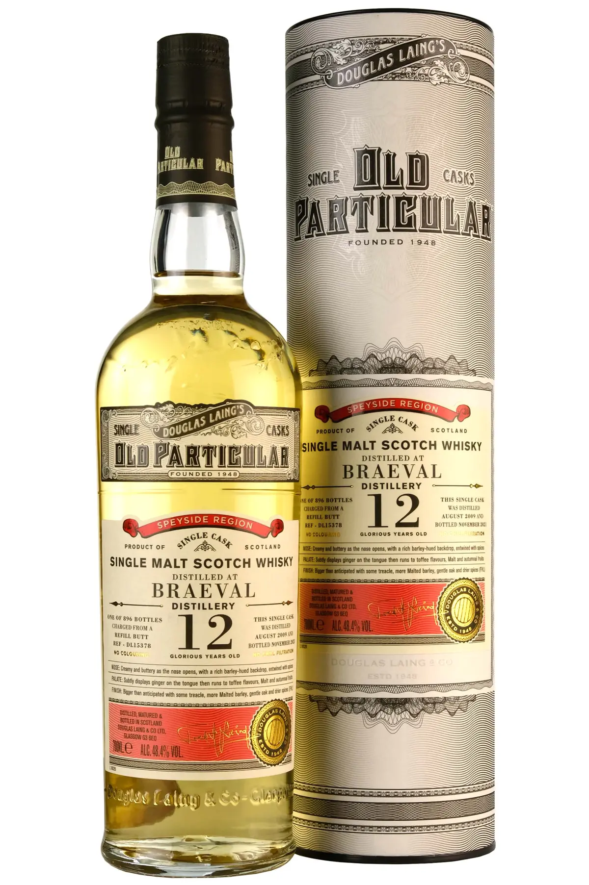 Braeval 2009-2021 | 12 Year Old | Old Particular | Single Cask Dl15378 1