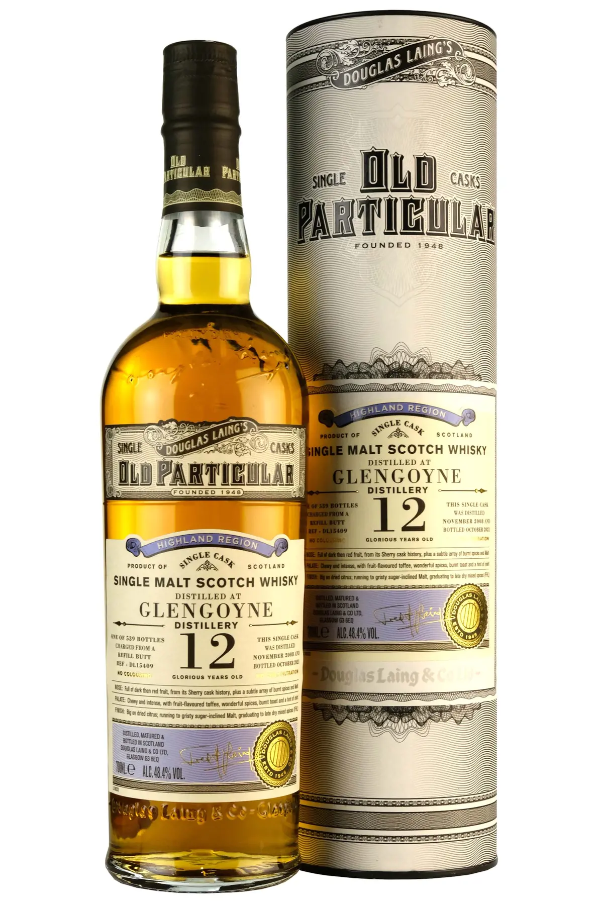 Glengoyne 2008-2021 | 12 Year Old | Old Particular | Single Cask Dl15409 1