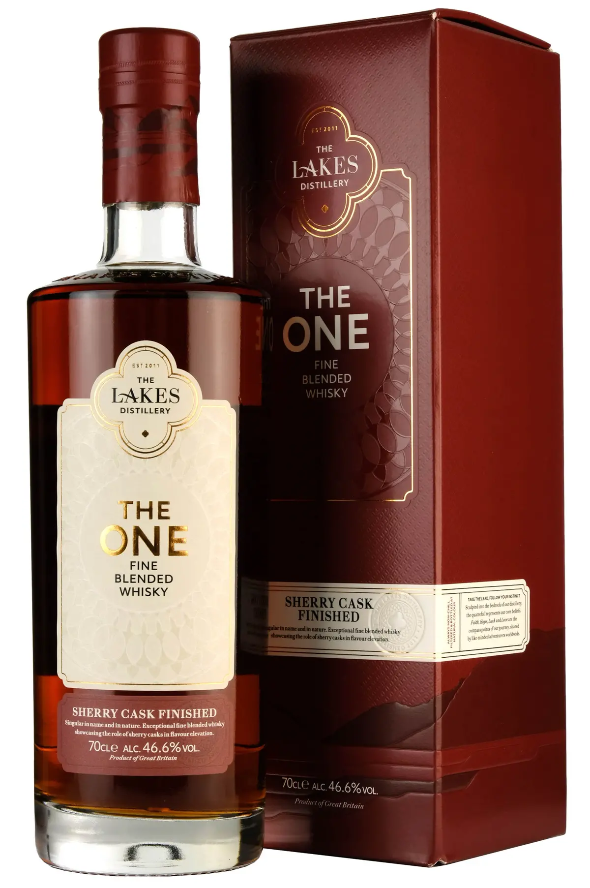 The One Sherry Cask Finished Whisky | The Lakes Distillery 1