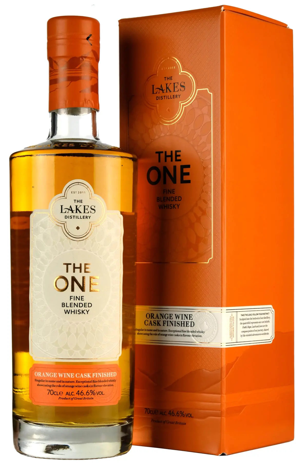 The One Orange Wine Cask Finished Whisky | Lakes Distillery 1
