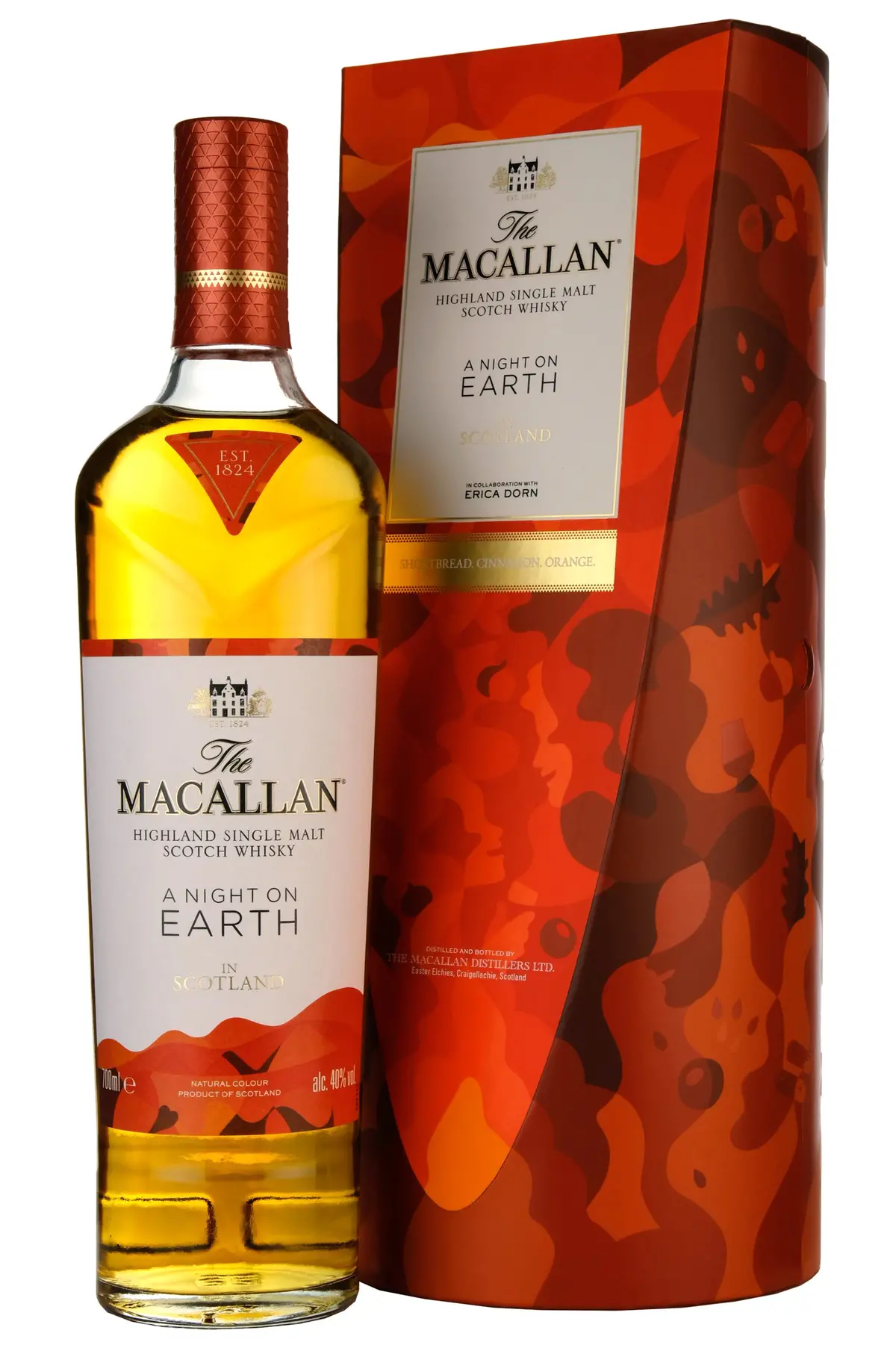 Macallan A Night On Earth In Scotland | Erica Dorn 1St Edition Bottled 2021 1