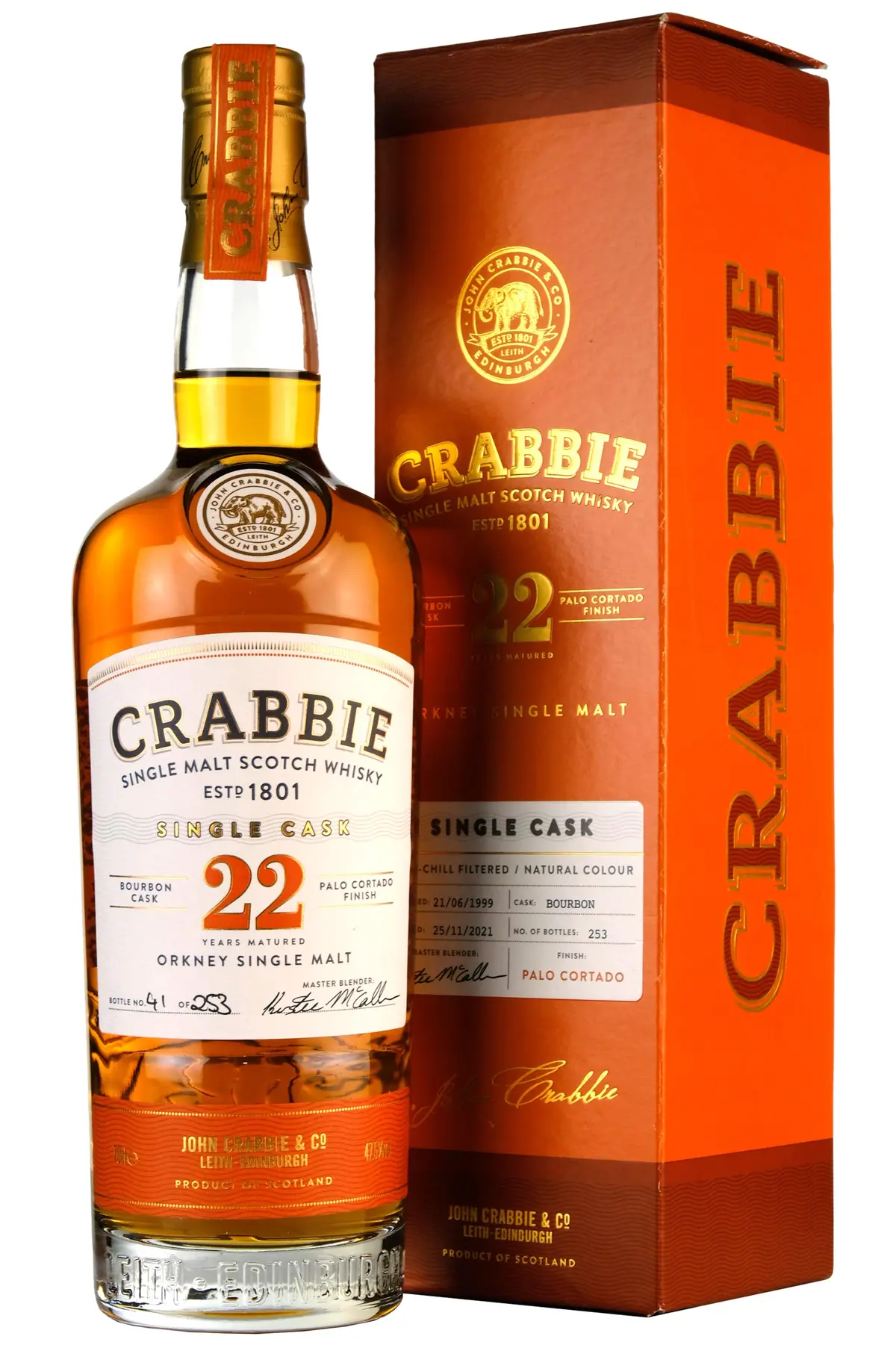 Crabbie 1999 | 22 Year Old Orkney Single Malt Palo Cortado Finish 1