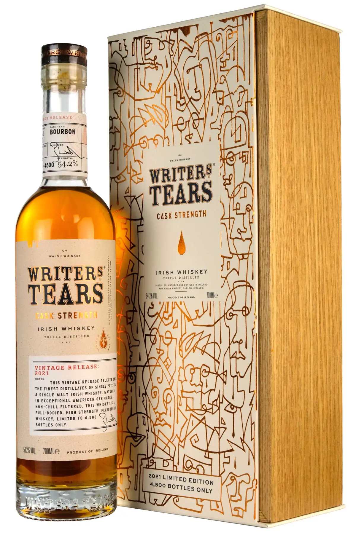Writers' Tears Cask Strength Irish Whiskey | 2021 Release 1