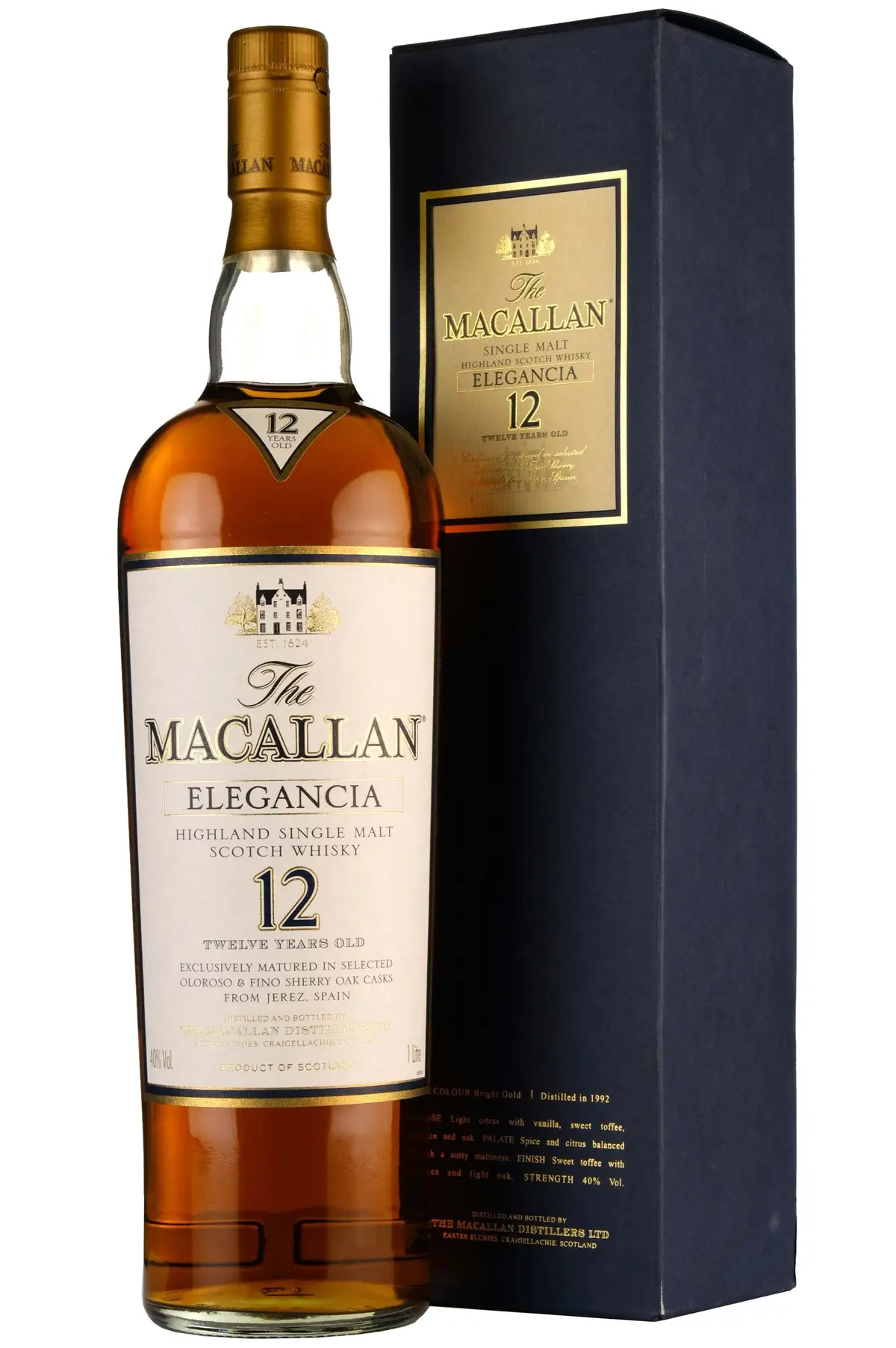 Macallan 1992-2004 | 12 Year Old Elegancia 1