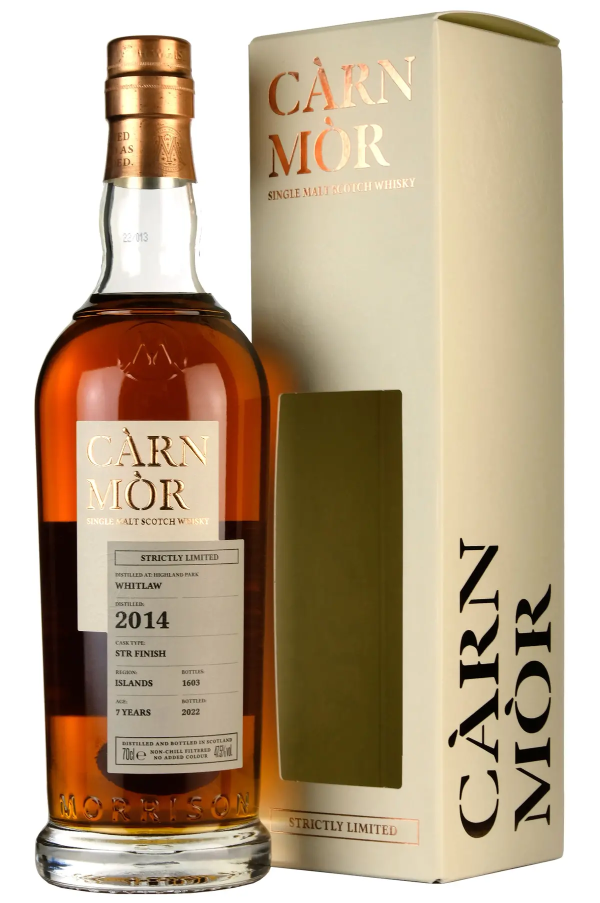 Whitlaw (Highland Park) 2014-2022 | 7 Year Old | Carn Mor Strictly Limited 1