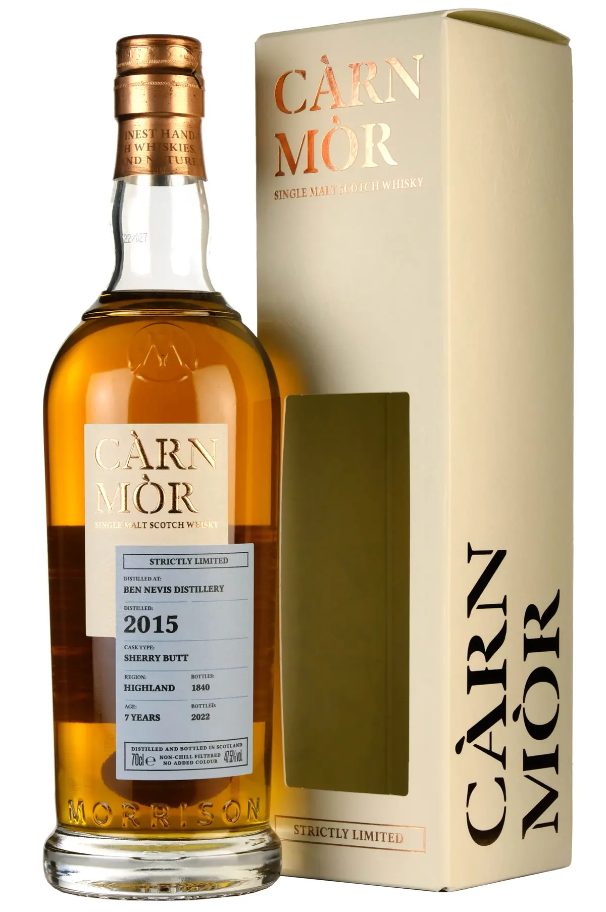 Ben Nevis 2015-2022 | 7 Year Old | Carn Mor Strictly Limited 1