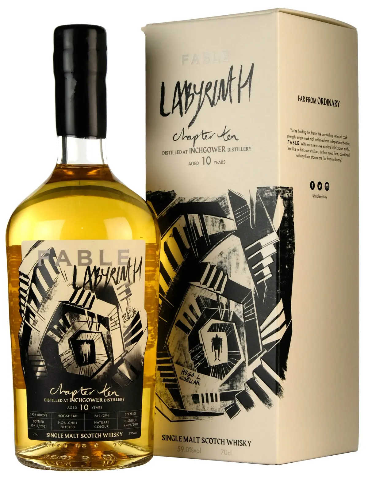 Inchgower 2011-2021 10 Year Old | Fable Chapter Ten: Labyrinth | Cask 810272 1