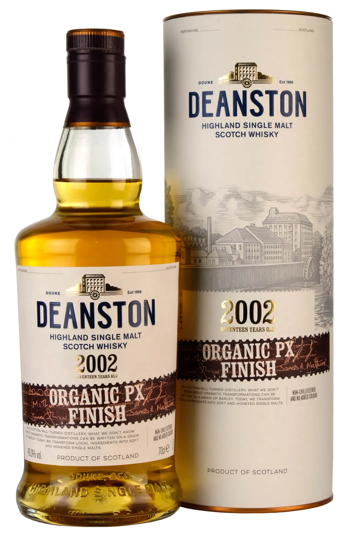 Deanston 2002 17 Year Old Organic Px Finish 1