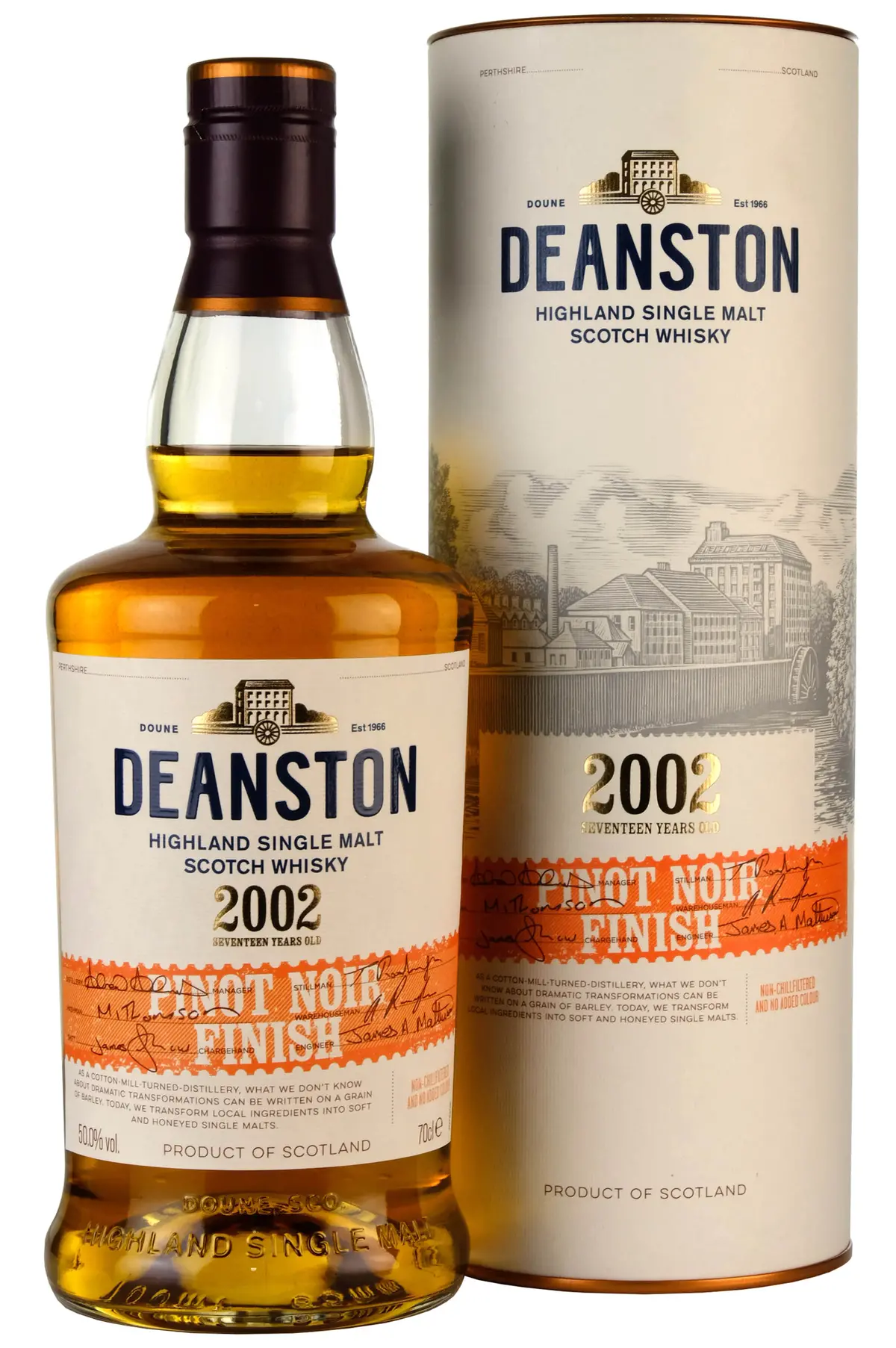 Deanston 2002 17 Year Old Pinot Noir Finish 1