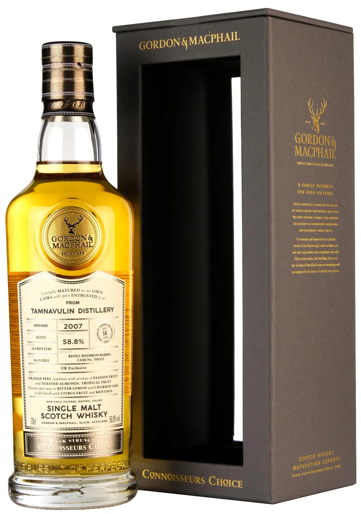 Tamnavulin 2007-2021 | 14 Year Old Connoisseurs Choice Cask Strength 1