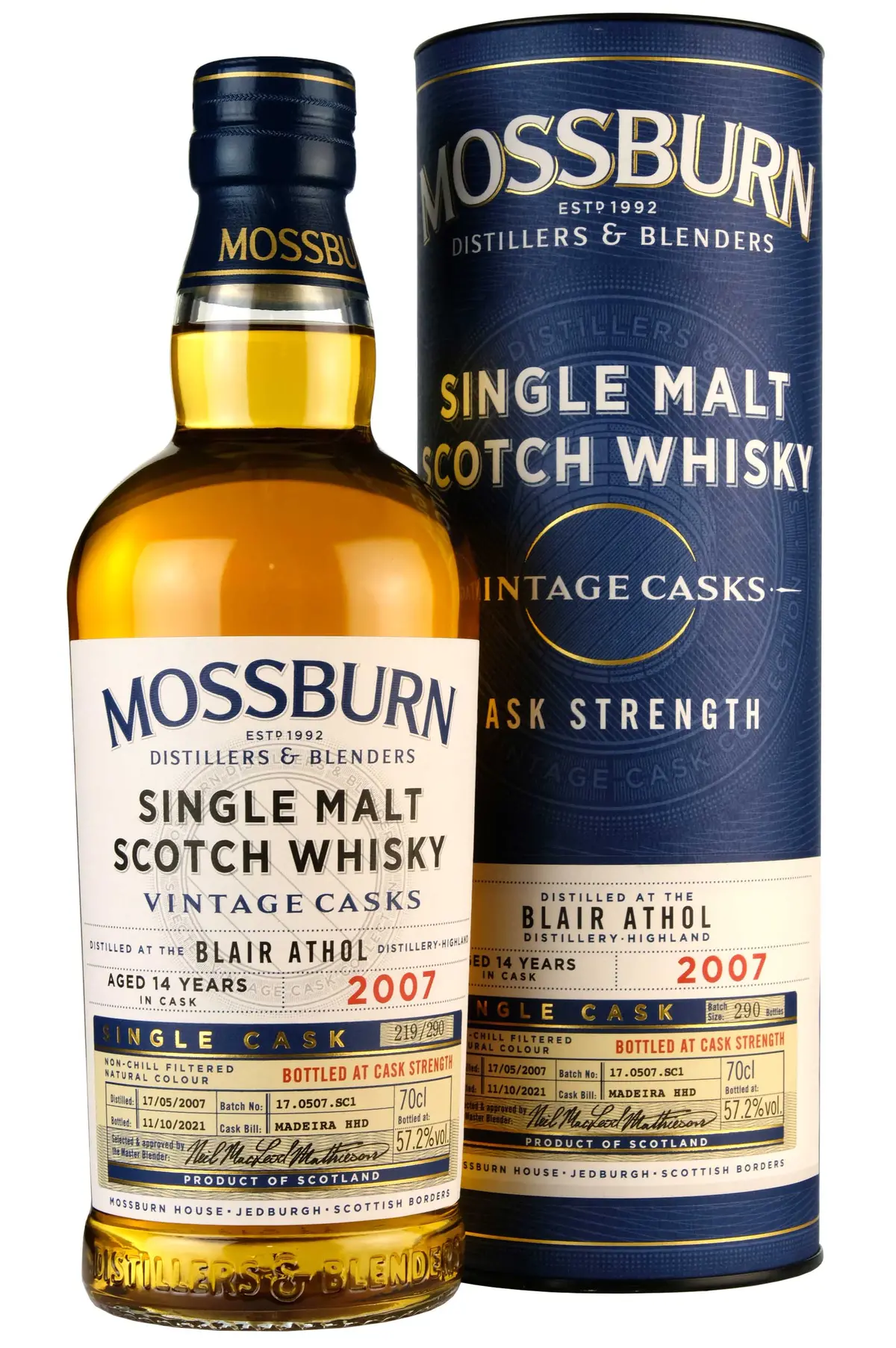 Blair Athol 2007-2021 | 14 Year Old | Mossburn Vintage Casks 1