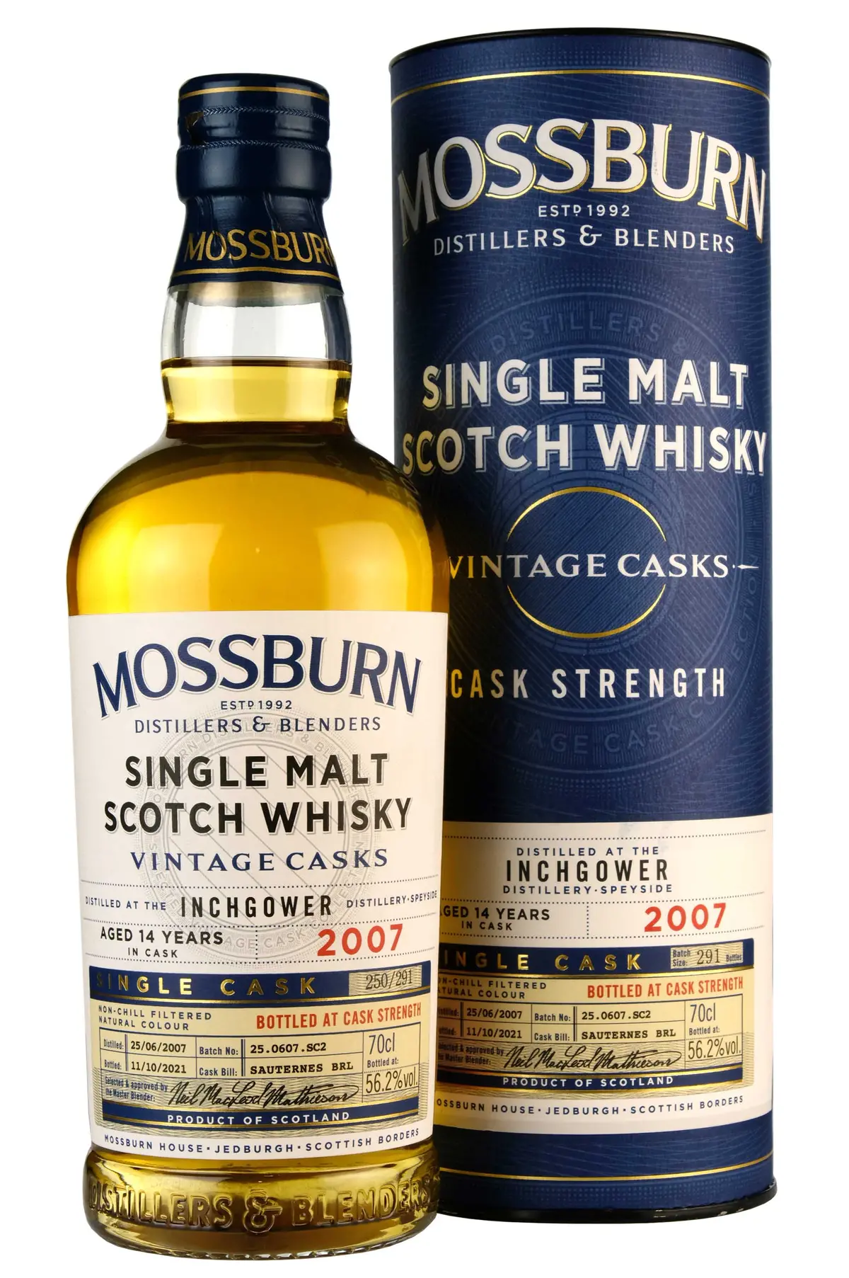 Inchgower 2007-2021 | 14 Year Old | Mossburn Vintage Casks 1