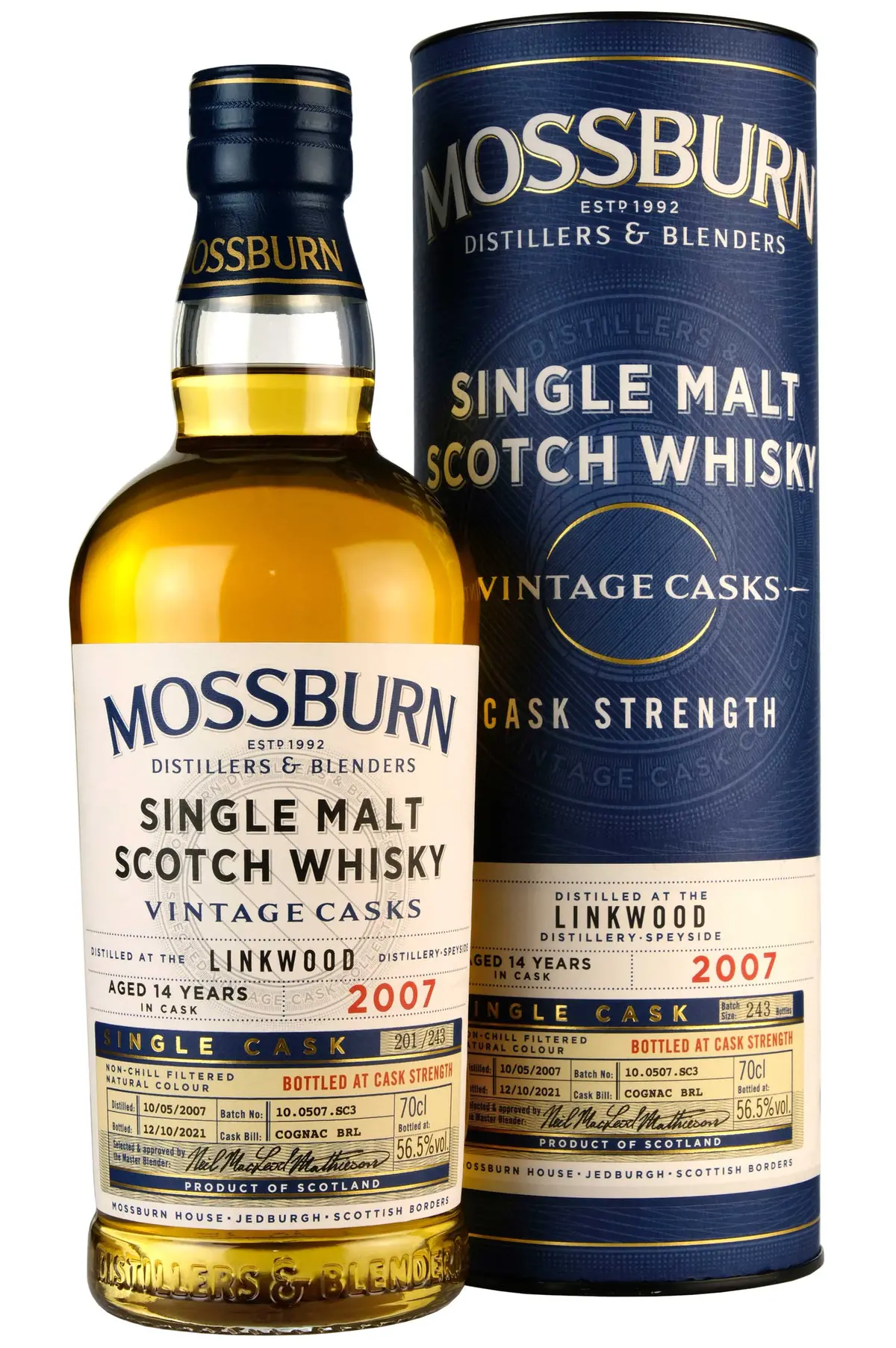 Linkwood 2007-2021 | 14 Year Old | Mossburn Vintage Casks 1