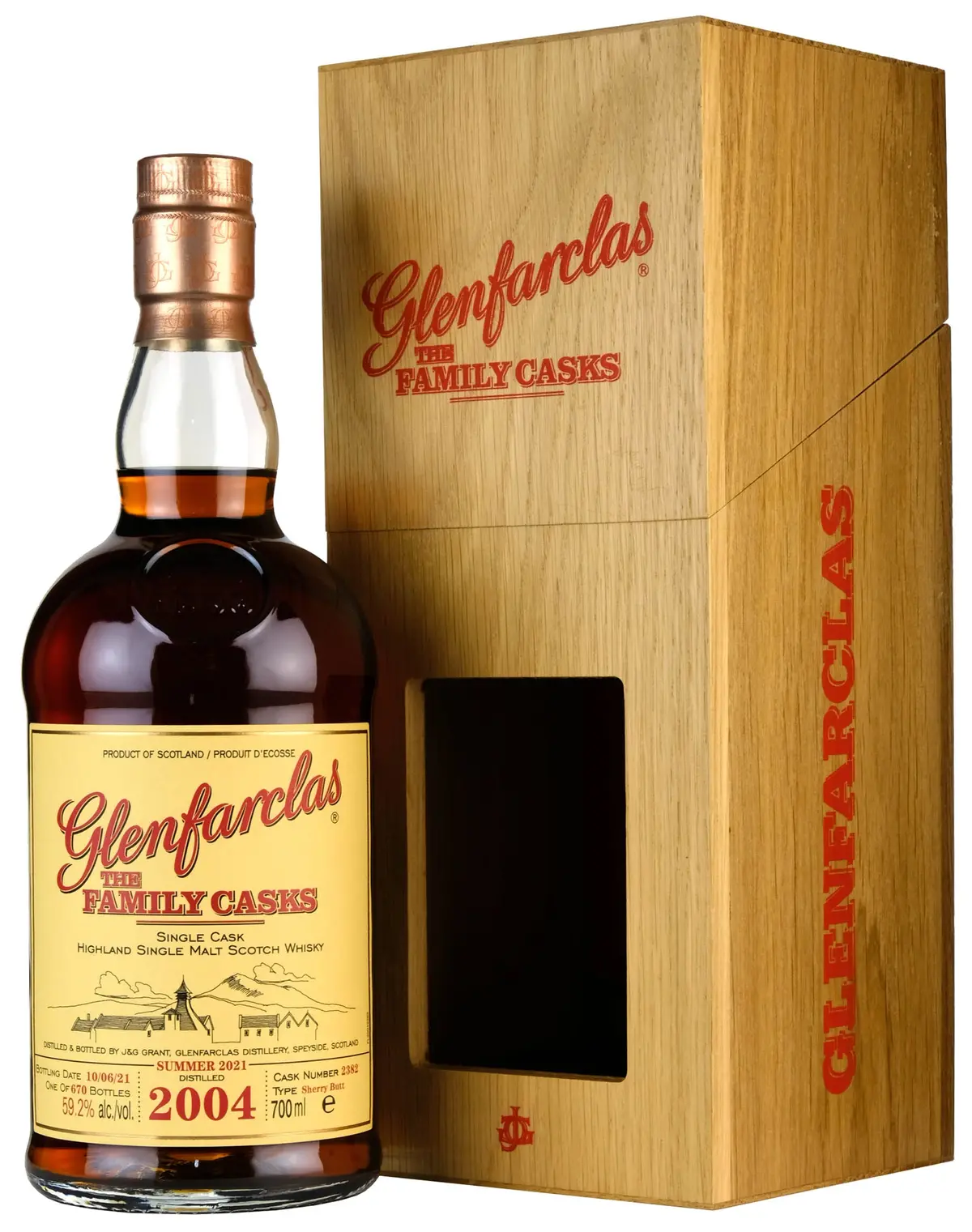 Glenfarclas 2004-2021 | 16 Year Old The Family Cask 2382 1