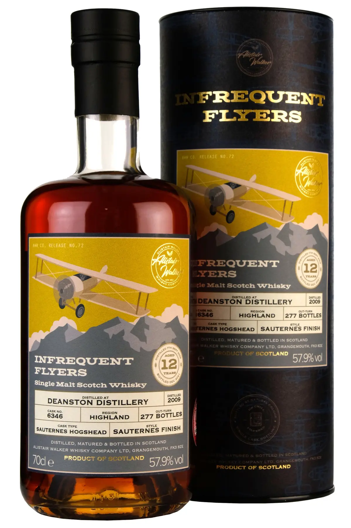 Deanston 2009-2022 | 12 Year Old Infrequent Flyers Cask 6346 1