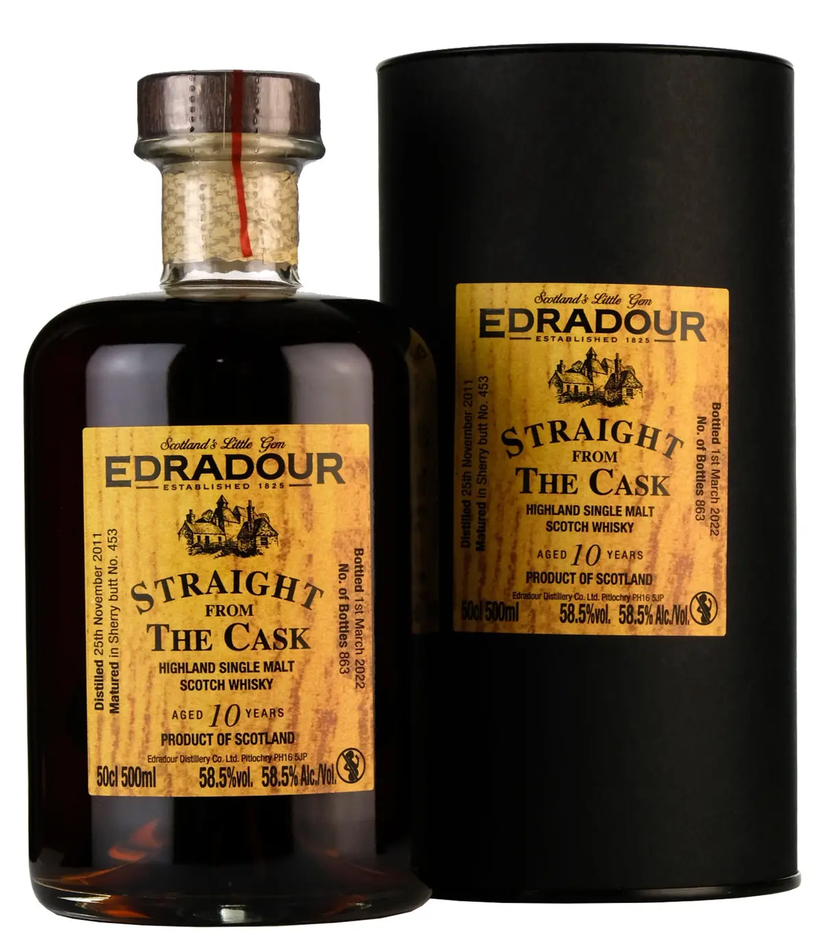 Edradour 2011-2022 | 10 Year Old Straight From The Cask 453 1