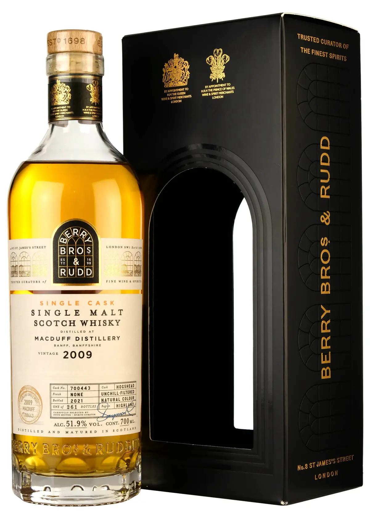 Macduff 2009-2021 | 12 Year Old Berry Bros & Rudd Single Cask 700443 1