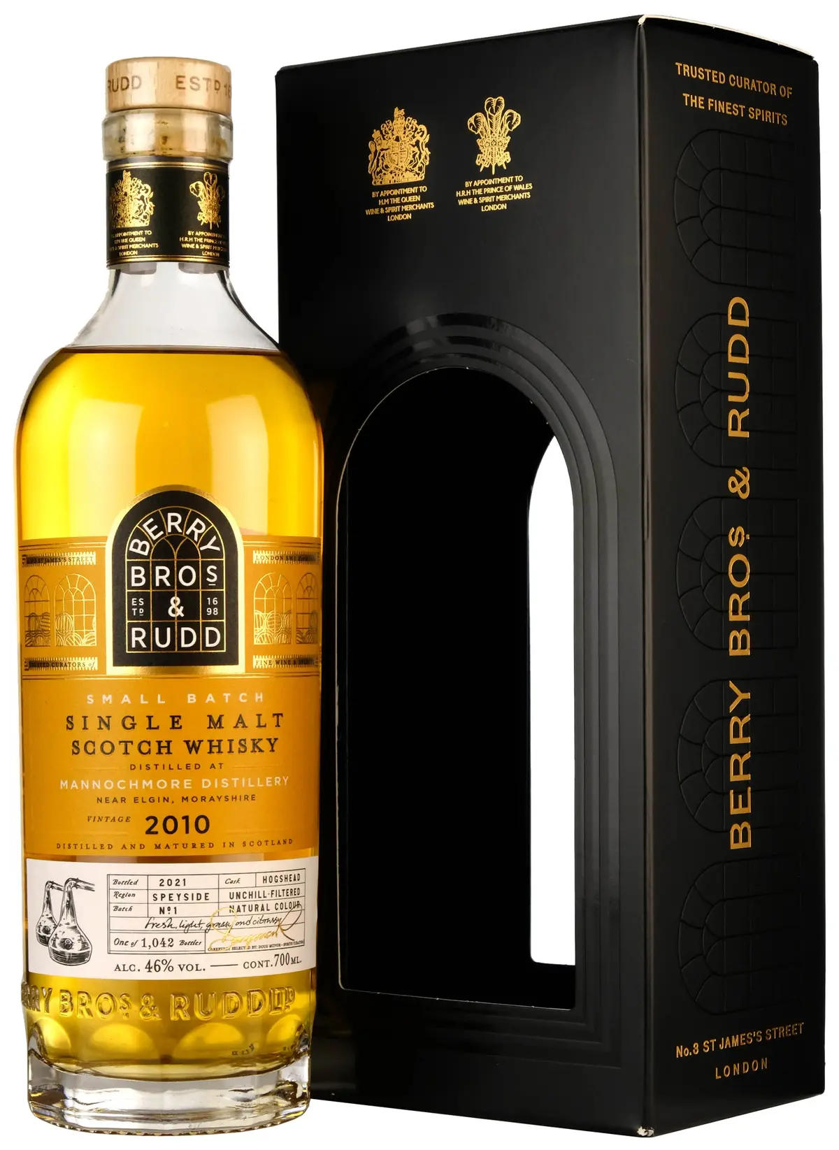 Mannochmore 2010-2021 | 11 Year Old Berry Bros & Rudd Small Batch 1