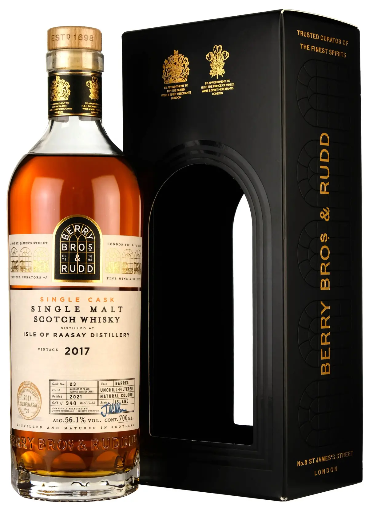 Isle Of Raasay 2017-2021 | 4 Year Old Berry Bros & Rudd Single Cask 23 1