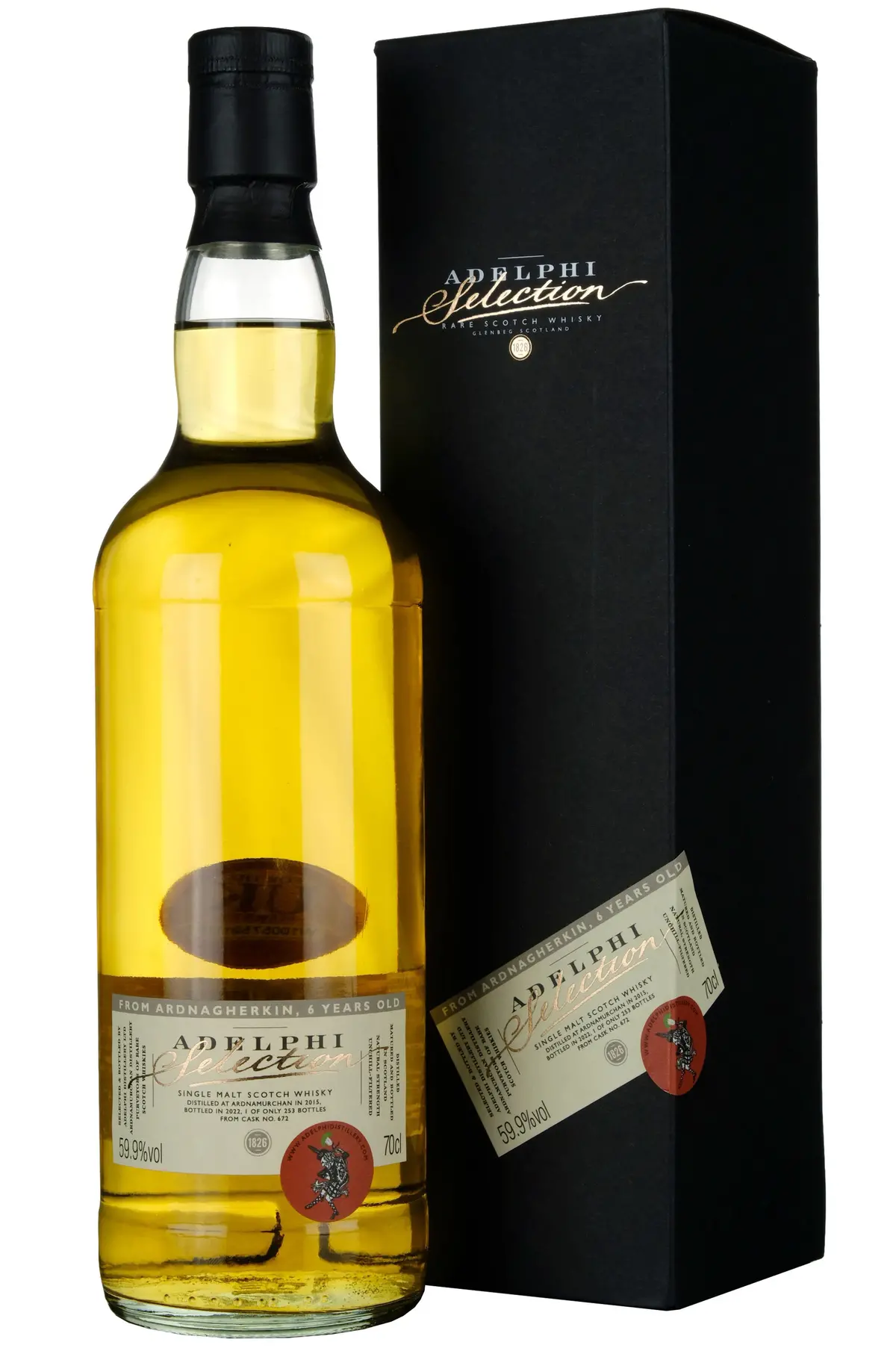 Ardnagherkin (Ardnamurchan) 2015-2022 | 6 Year Old Adelphi Selection Single Cask 672 1