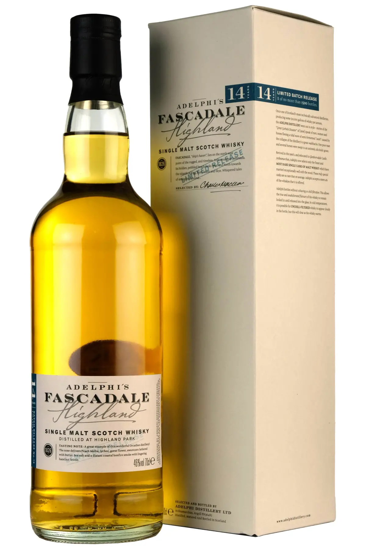 Adelphi Fascadale (Highland Park) 14 Year Old | Batch 10 1