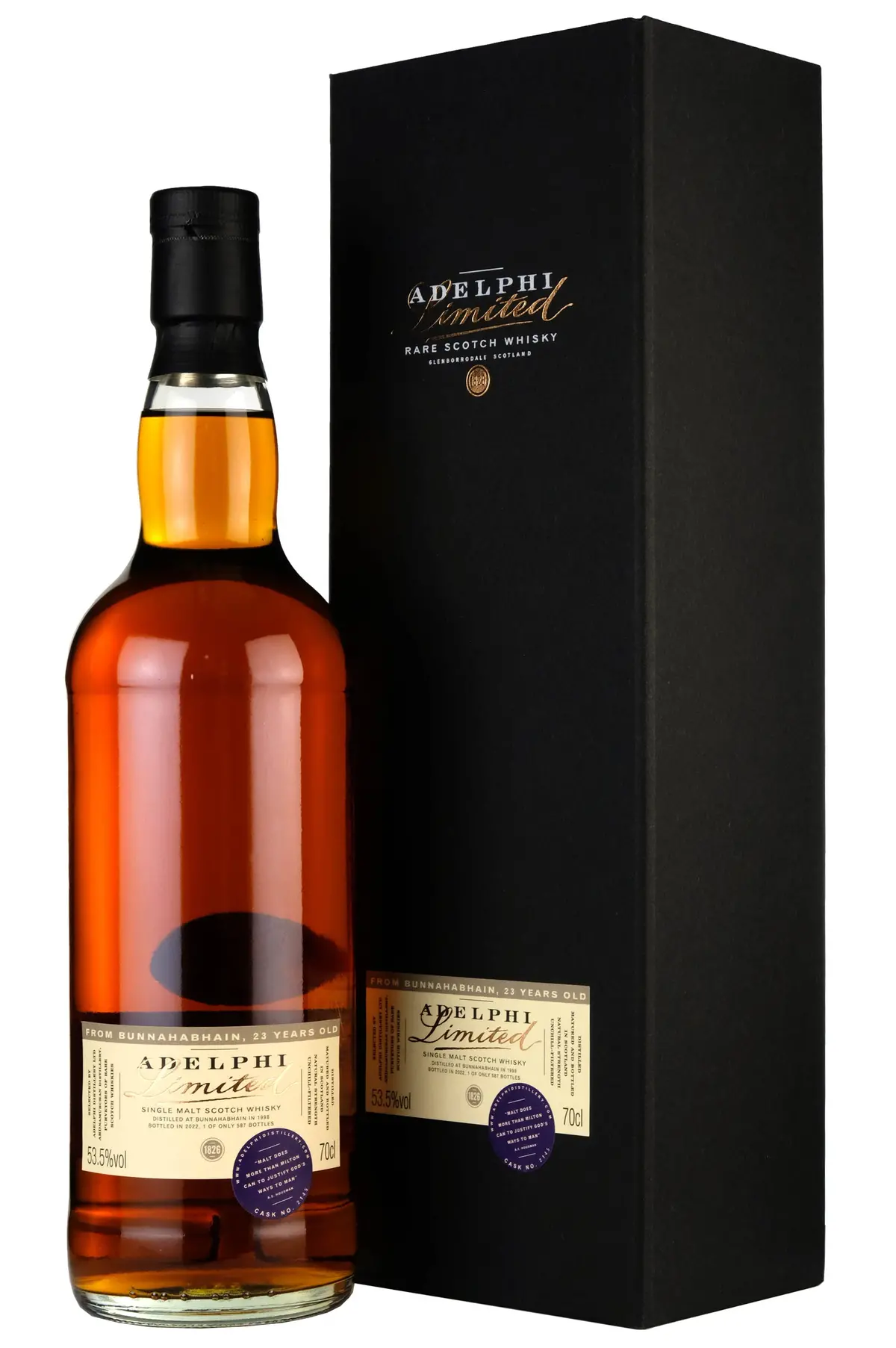 Bunnahabhain 1998-2022 | 23 Year Old Adelphi Limited | Cask 2145 1
