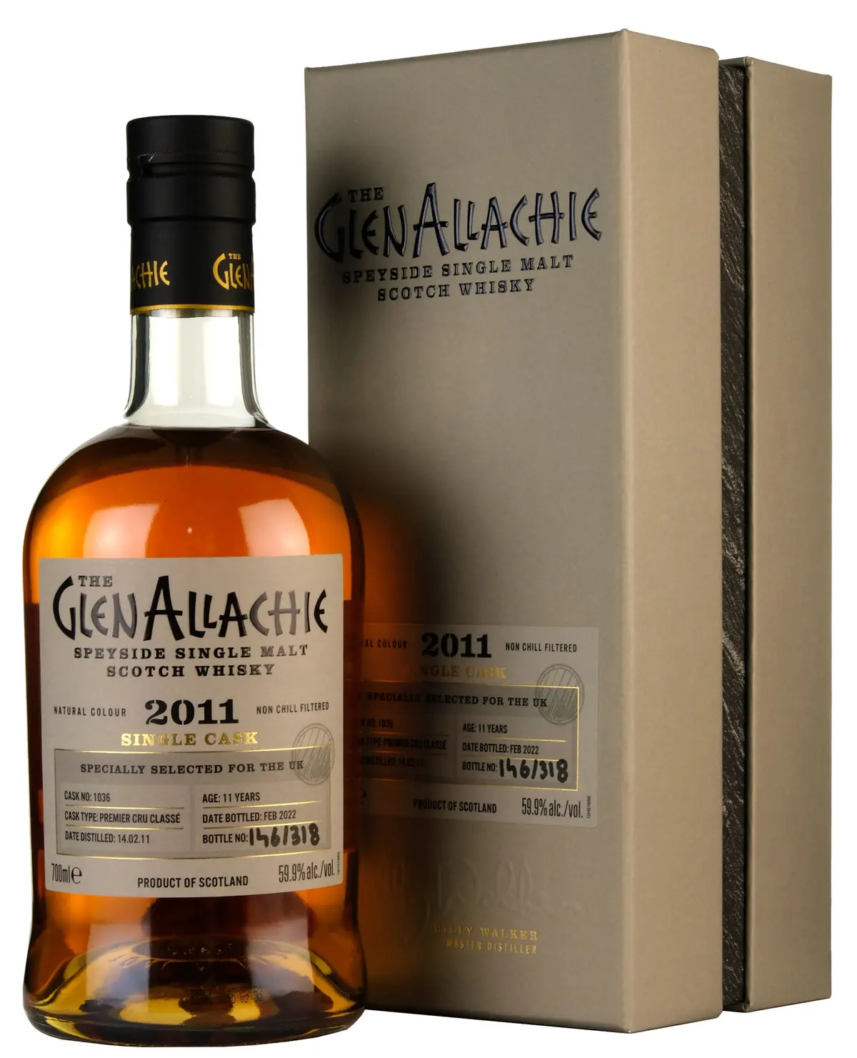 Glenallachie 2011-2022 | 11 Year Old Single Cask 1036 1