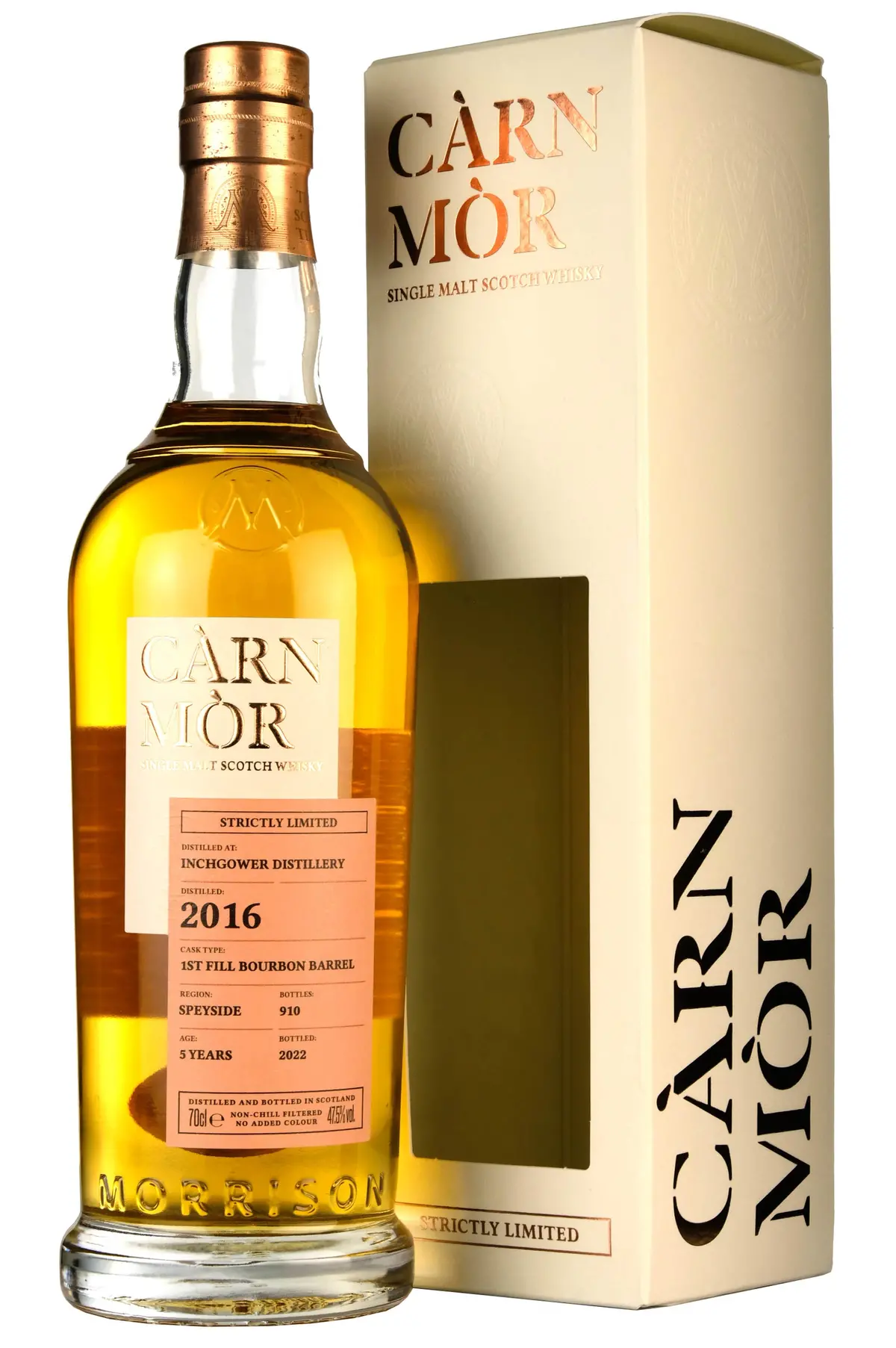 Inchgower 2016-2022 | 5 Year Old | Carn Mor Strictly Limited 1