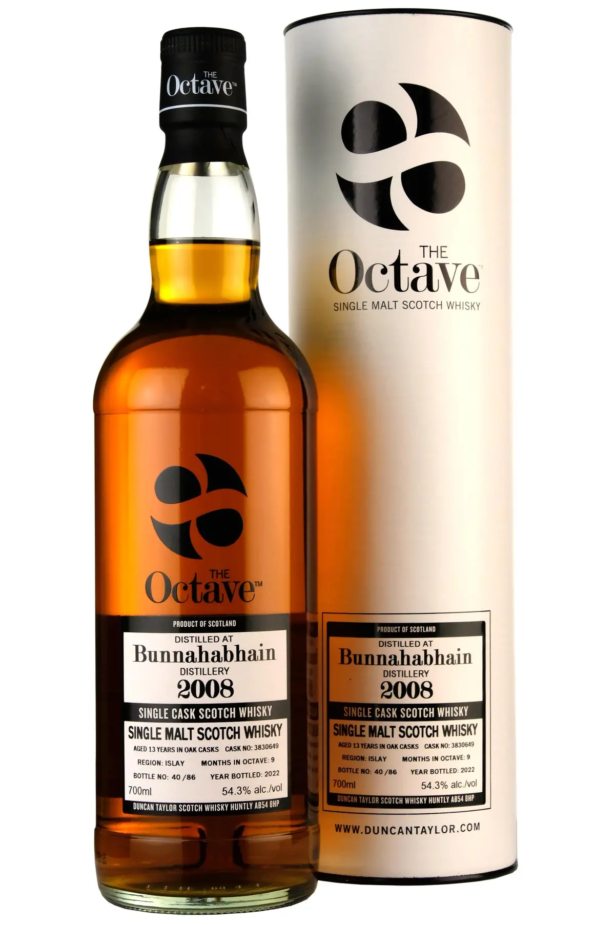 Bunnahabhain 2008-2022 | 13 Year Old | Duncan Taylor Octave Cask 3830649 1