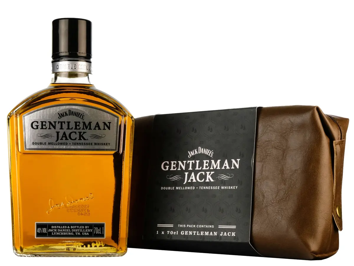 Jack Daniel's Gentleman Jack Tennessee Whiskey | With Branded Wash Bag 1