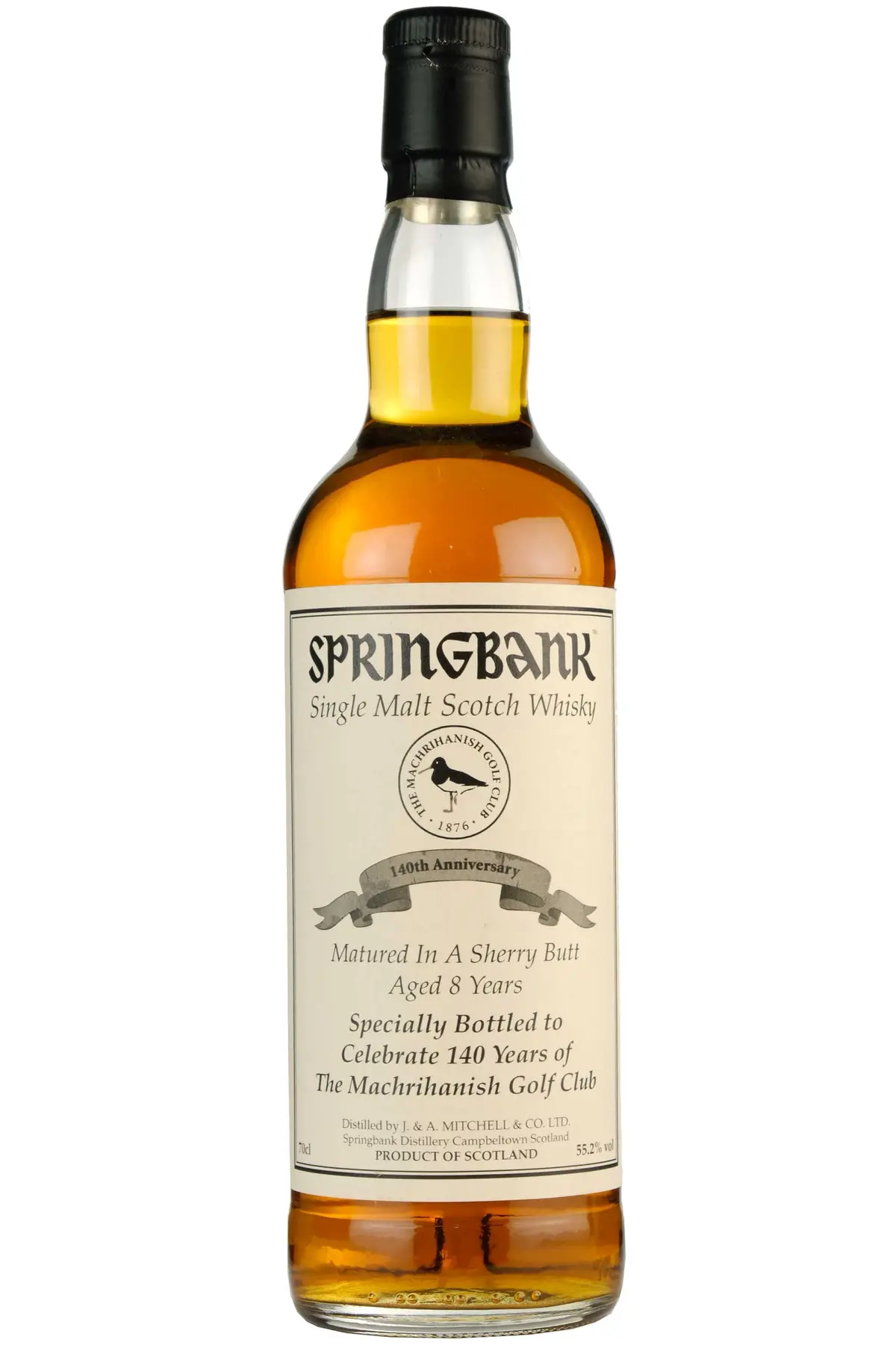 Springbank 8 Year Old | Private Bottling For Machrihanish Golf Club 2016 1