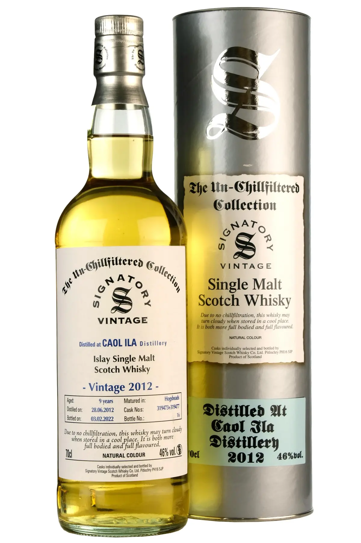 Caol Ila 2012-2022 | 9 Year Old Signatory Vintage Cask 319473 + 319477 1