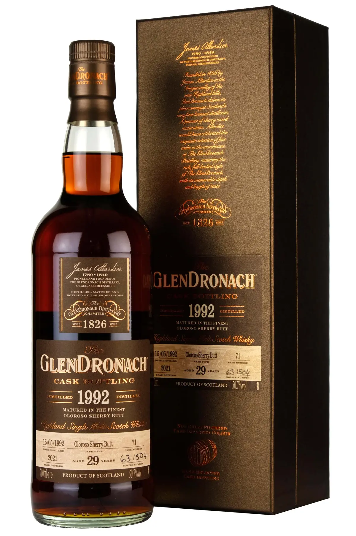 Glendronach 1992-2021 | 29 Year Old Cask 71 | Batch 19 1