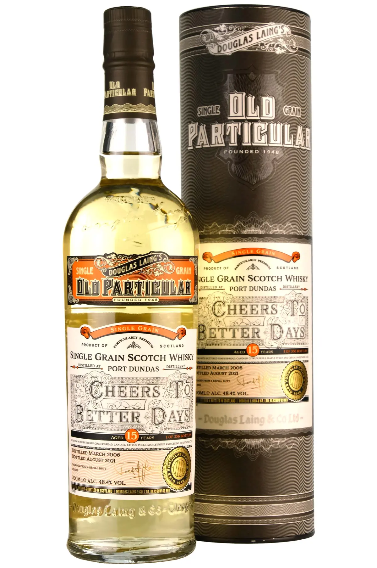 Port Dundas 2006-2021 | 15 Year Old | Old Particular Cheers To Better Days 1