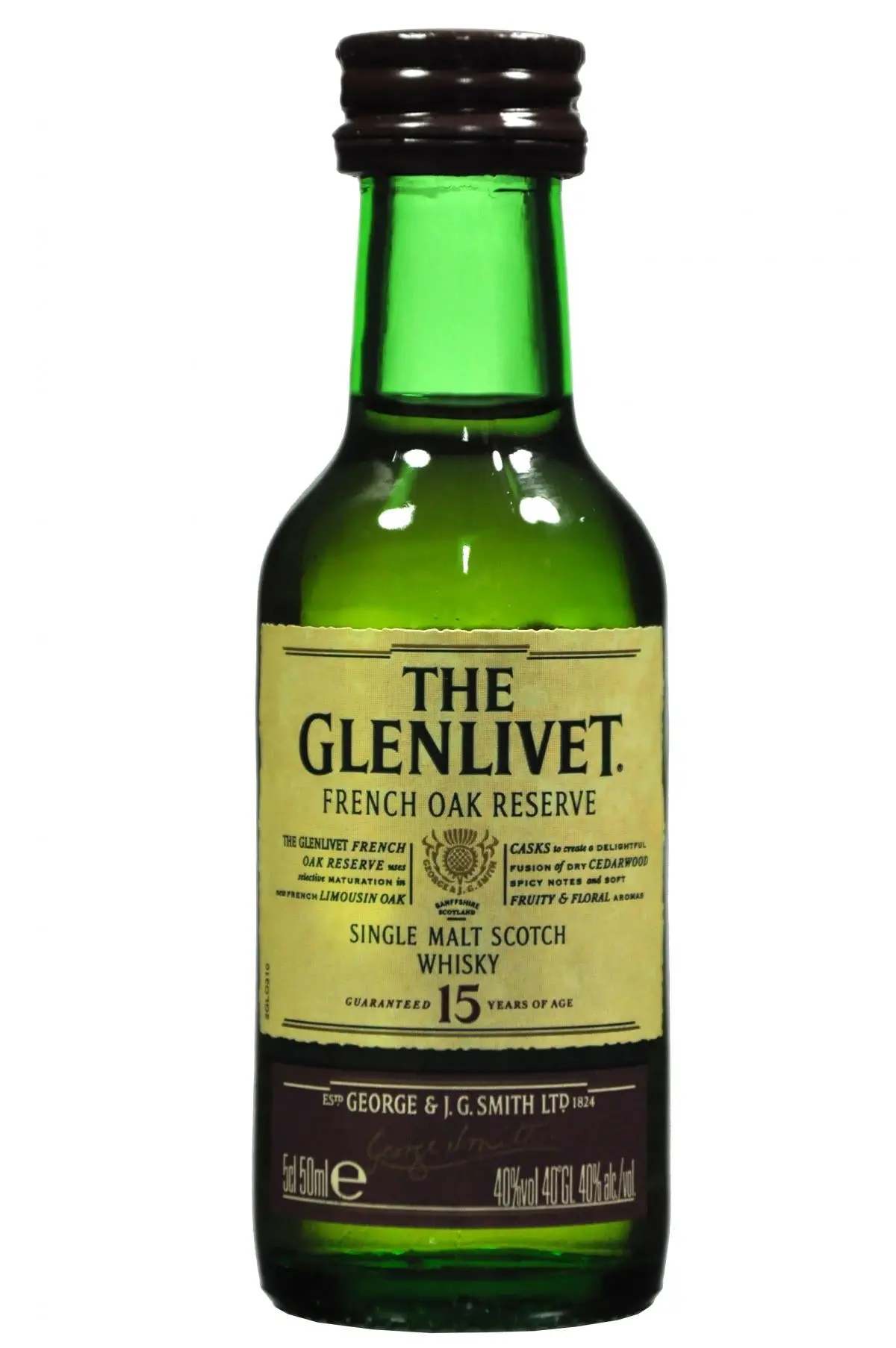 Glenlivet 15 Year Old | French Oak Reserve Miniature 1