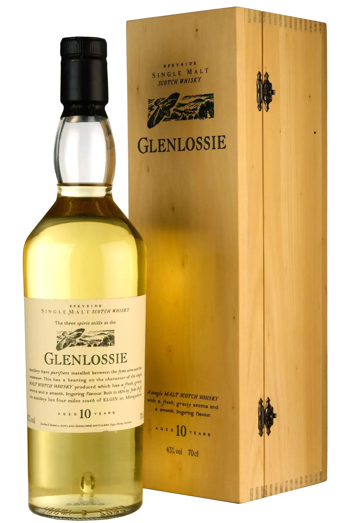 Glenlossie 10 Year Old Flora & Fauna 1990S 1