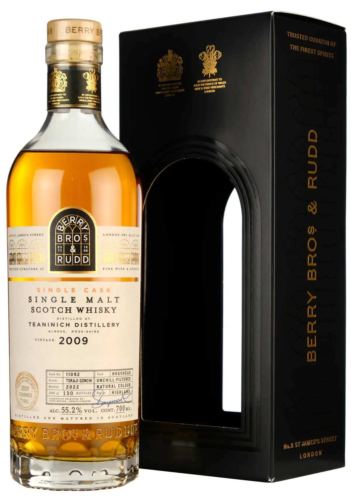 Teaninich 2009-2022 | 13 Year Old Berry Bros & Rudd Single Cask 11092 | Tokaji Finish 1