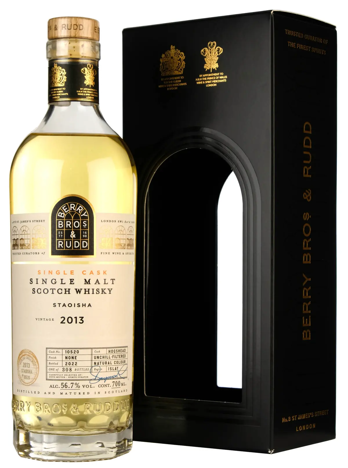 Staoisha (Bunnahabhain) 2013-2022 | 9 Year Old Berry Bros & Rudd Single Cask 10520 1