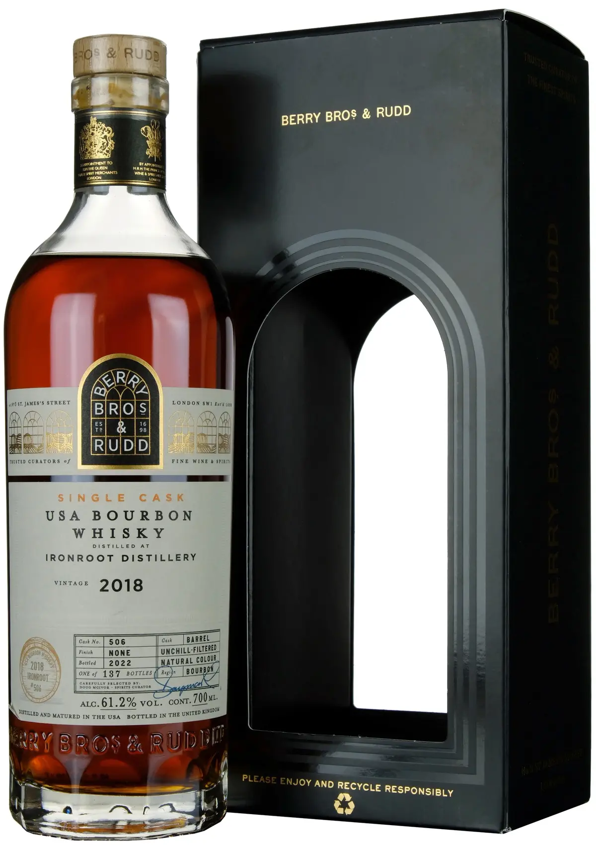Ironroot 2018-2022 | 4 Year Old Berry Bros Cask Single Cask 506 1