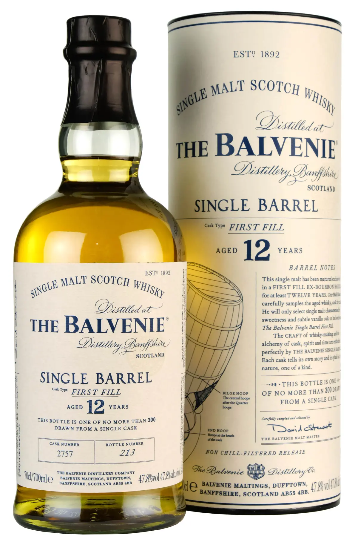 Balvenie 12 Year Old Single Barrel Cask 2757 1